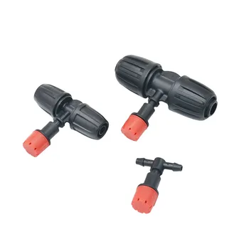 

Garden Hanging Sprinkler Dripper with 1/2 3/8 1/4 inch tee water sprinkler For watering & irrigation 5set