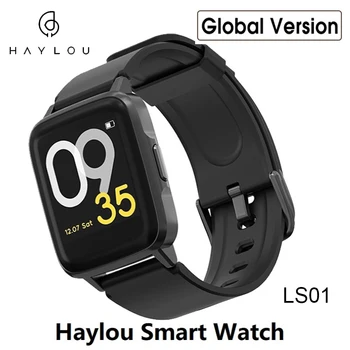 

Global Version Haylou LS01 Smart Watch Sport Heart Monitor Bracelet IP68 Waterproof Sleep Management Universal Bluetooth Watches