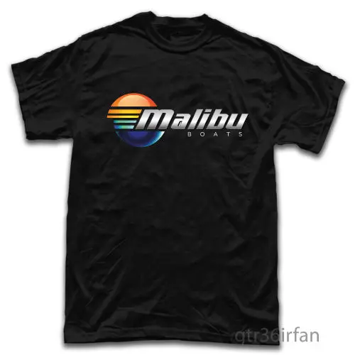 Malibu Performance Power Boats Fishing New T-Shirt Tops wholesale Tee custom Environmental printed Tshirt cheap |