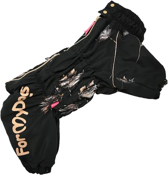 

FOR MY DOGS FOR MY DOGS overalls for dogs Black FW580-2018 F for girls