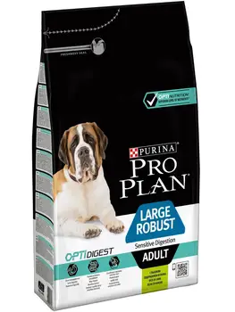 

Pro Plan Large Adult Robust для взрослых мощных собак с чувствительным пищеварением, 3 кг