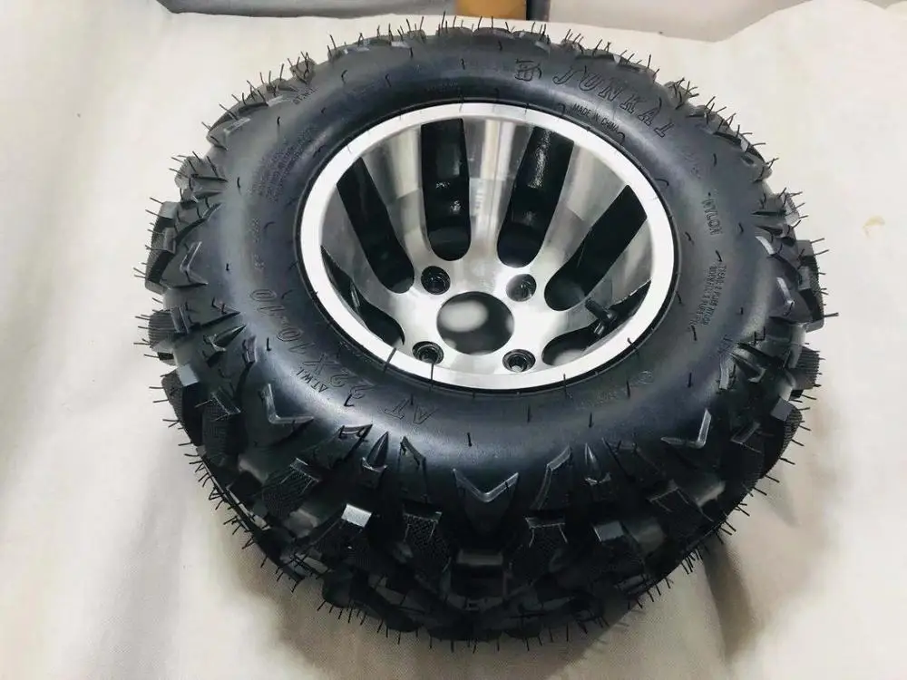 22X10-10 дюймов картинг детская коляска ATV UTV колеса бескамерные шины с ступицей