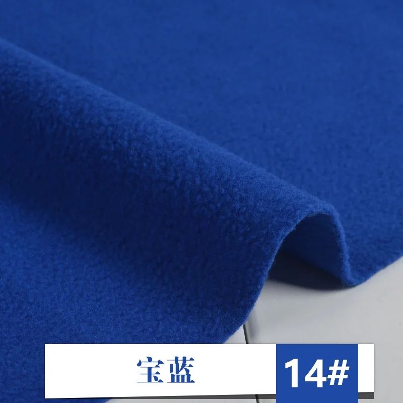 royal blue Флисовая ткань утолщенный короткий плюшевый Кашемир Подкладка DIY швейная Коралловая бархатная ткань мягкий домашний текстиль материал одежды - Цвет: royal blue