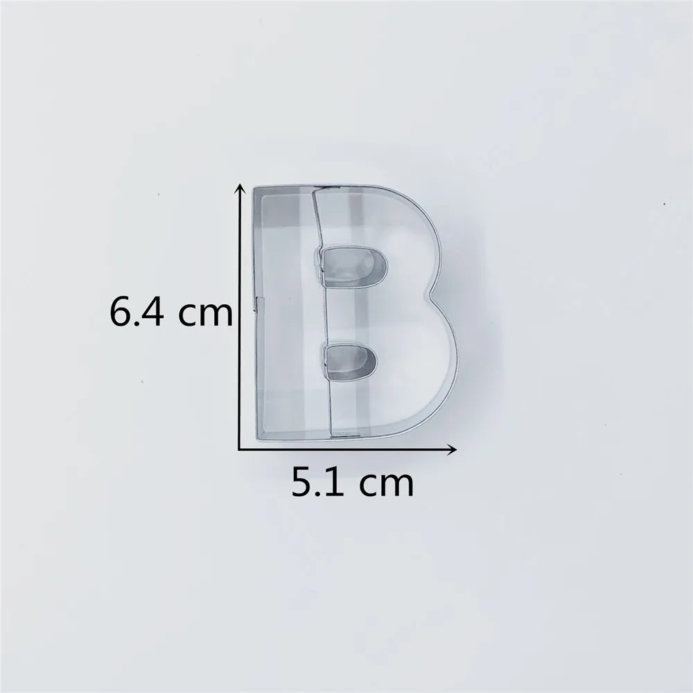 KENIAO better B of Alphabe резак для печенья на день рождения 5 1x6 4 см