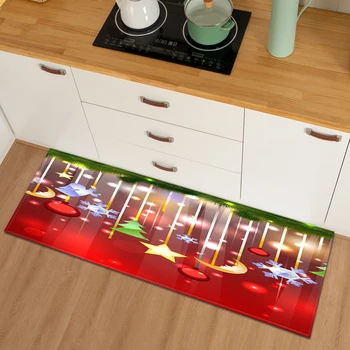 

Kitchen Mat Bedroom Entrance Doormat Modern Home Hallway Floor Decoration Living Room Carpet Flannel Bathroom Anti-Slip Rug