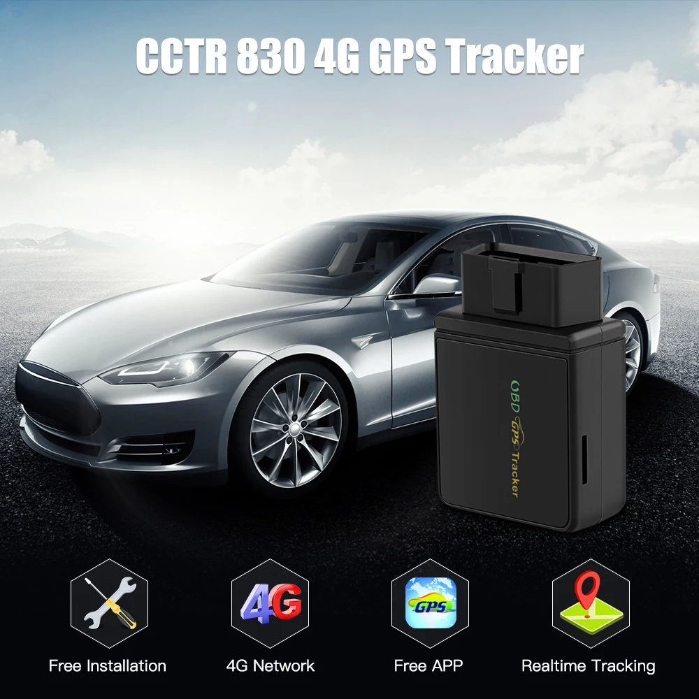 4G gps OBD автомобильный трекер 9-40 В, универсальное использование, OBDII Giagnosis, установка, gps локатор, отключение, сигнализация, интеллектуальная Противоугонная gps, бесплатное приложение