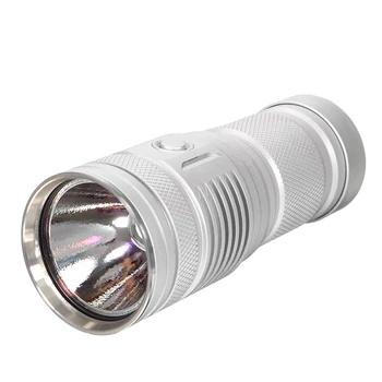 

HaikeLite MT01 Trekker XHP50 V2 CW/NW 2500LM 5Modes LED Flashlight White Waterproof Lantern Emergency Lamp Torch Spotlight