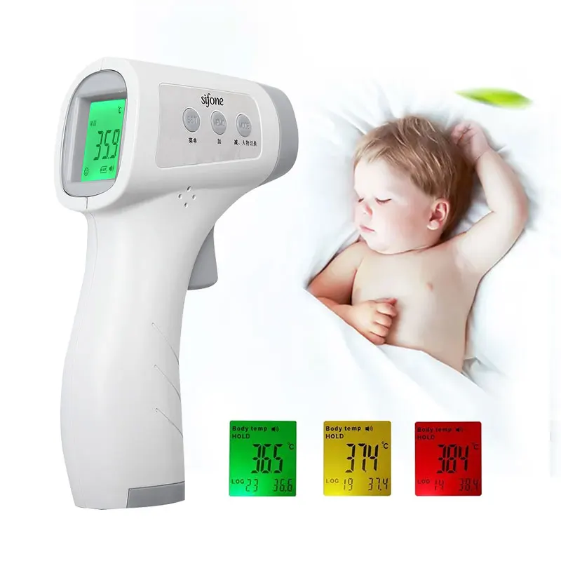 

Baby Kid Thermometer Infrared Digital LCD Body Measurement Forehead Ear Non-Contact Adult Body Fever IR Children Thermometers