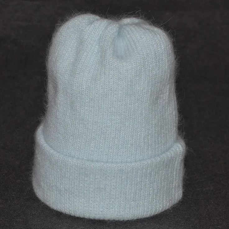 Abaicer, Шапка-бини из кроличьего меха для женщин, зимняя шапка Skullies, теплая шапка из Гравити Фолз, шапка Gorros, женская шапка - Цвет: 9