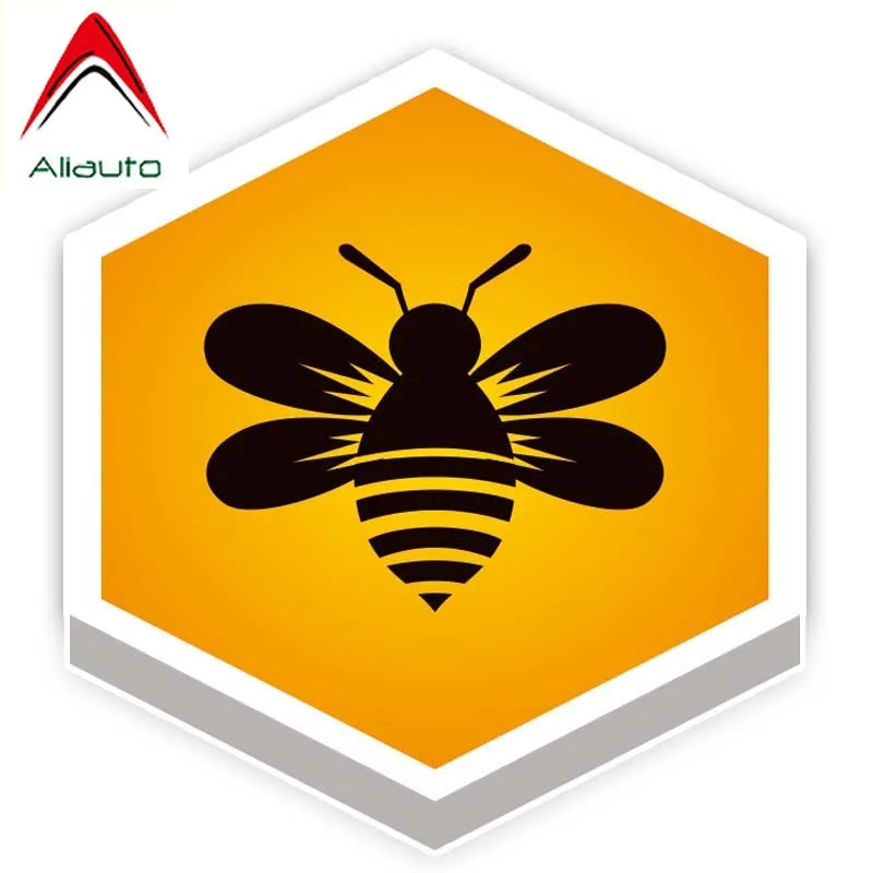Aliauto забавные автомобильные наклейки honey Bee Lcon персональные аксессуары ПВХ для