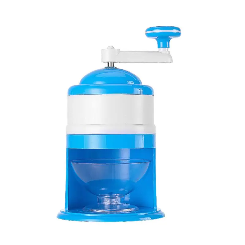 DIY Handle Portable Manual Ice Crusher Ice Slush Maker Home Snow Cone Ice Block Making Ice Shaver with Ice Bag 2