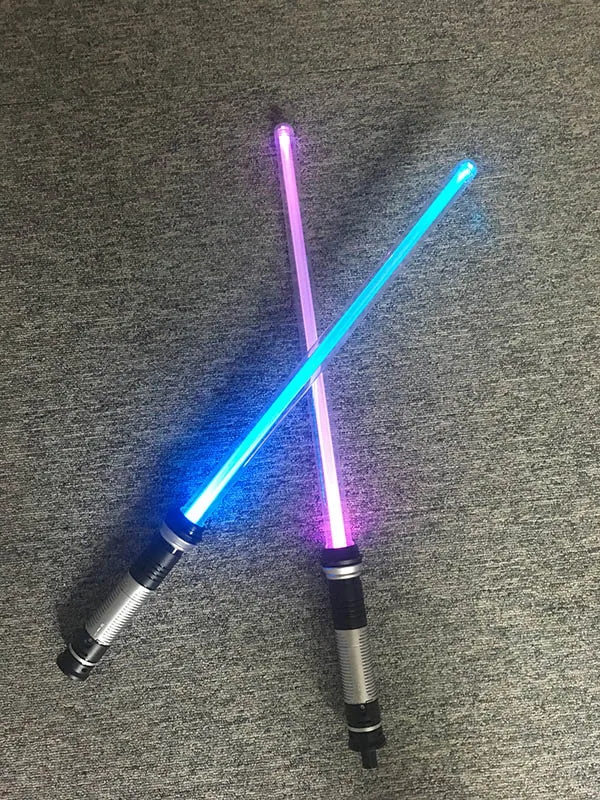 Световой меч со светодиодной подсветкой 2 шт./лот игрушки косплей оружие сабли