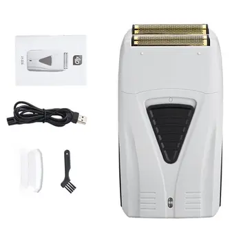 

USB Rechargeable Shaver Strong Dual-network Portable Reciprocating Razor Single Mesh For Men Face Care Multifunction Shaving