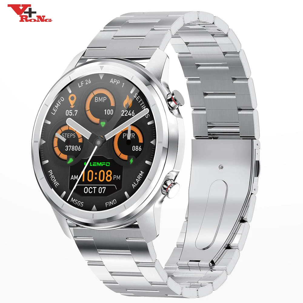 Мужские умные часы LF26 1 3-дюймовые Full Touch 360*360 HD Amoled-экран Bluetooth 5 0 погодные для Android |