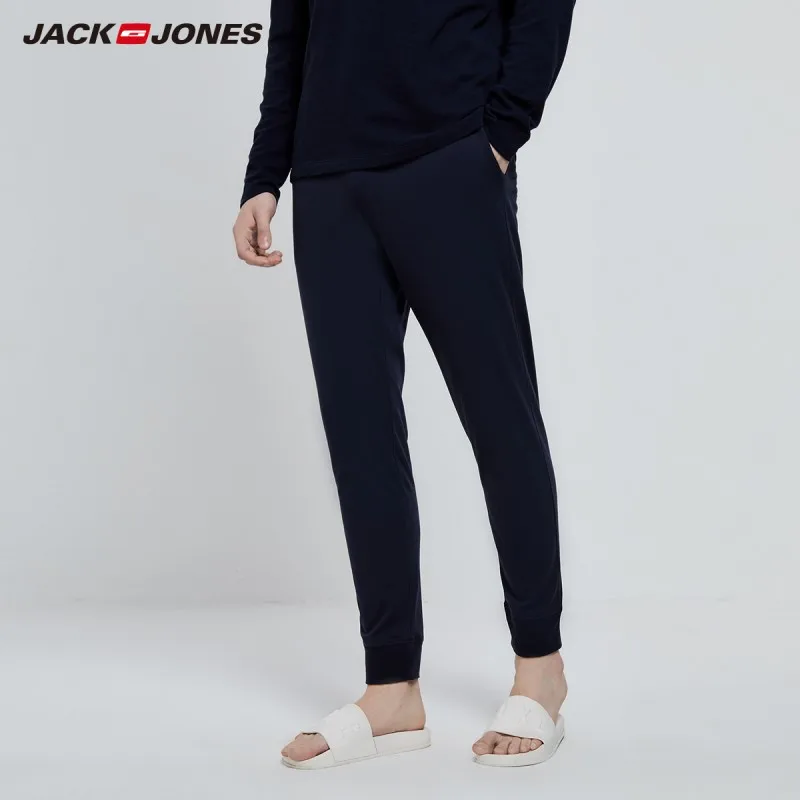 Мужская зимняя хлопковая Домашняя одежда Jack Jones, мягкий теплый пижамный комплект 2193HG502