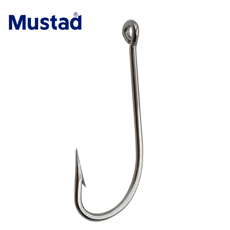 Оригинальный рыболовный крючок Mustad из нержавеющей стали 34007-SS для Глубоководной