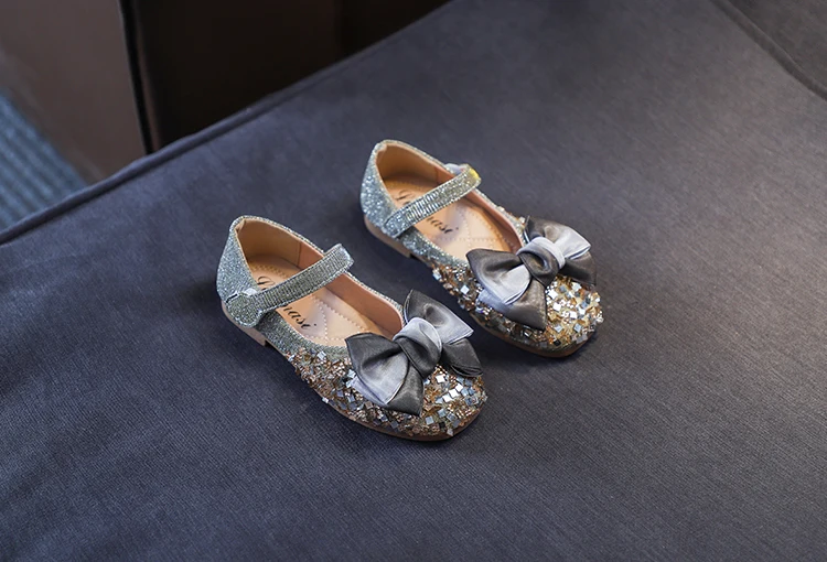 Обувь для девочек; обувь принцессы; тонкие туфли с узлом бабочкой для девочек; модельные туфли; детская Праздничная обувь; детская обувь с бантом и мягкой подошвой для маленьких девочек