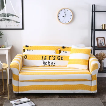 

YMJ 21sofacover cotton slipcovers big elasticity couch cover loveseat corner sectional sofa covers for living room funda sofa
