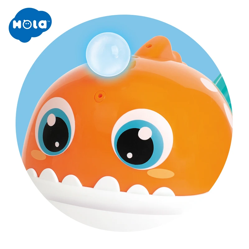 HOLA TOYS 8103 игрушка для ванны для купания Spouts Beaver Lanternfish игрушки для ванной комнаты детские подарки