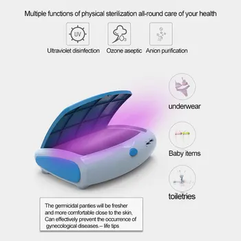 

Phone UV Smartphone Sterilizer Box Home Cleaning Smart Phones Face Mask Disinfection Cabinet