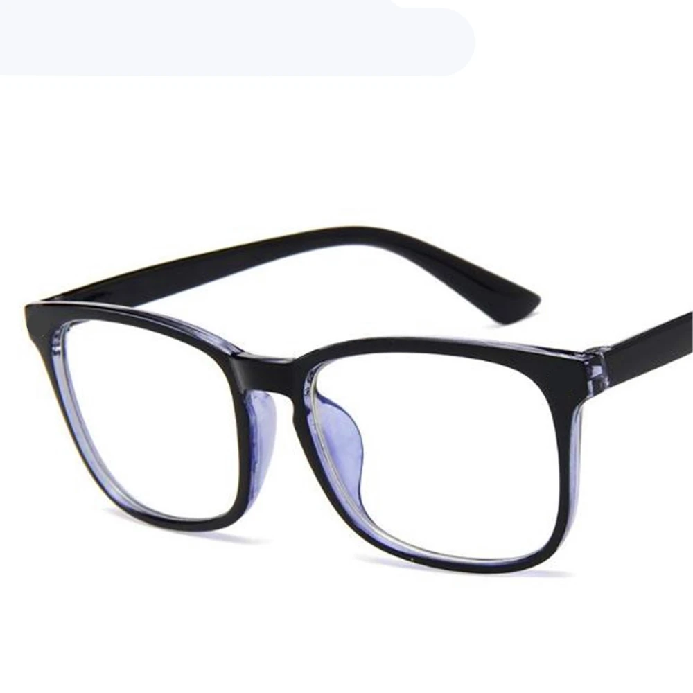 1 шт., модные женские и мужские прозрачные очки, оправа Очки для работы за компьютером, оправа для очков, анти голубой луч, прозрачные линзы, очки