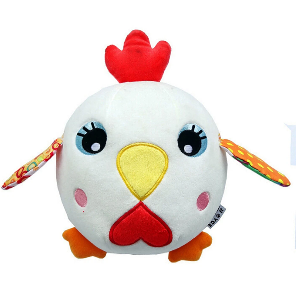 Chick Дети 0-12 месяцев мультфильм плюшевые животные детские погремушки Brinquedos Para Bebe Oyuncak игрушки Новорожденные Развивающие игрушки для младенцев подарки - Color: Chick