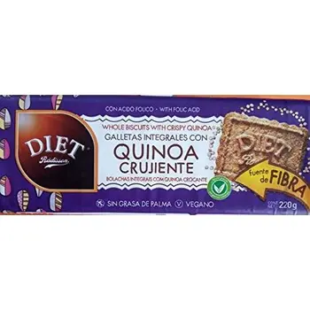

Integral Cookies with Quinoa Crispy DIET Rádisson 220g