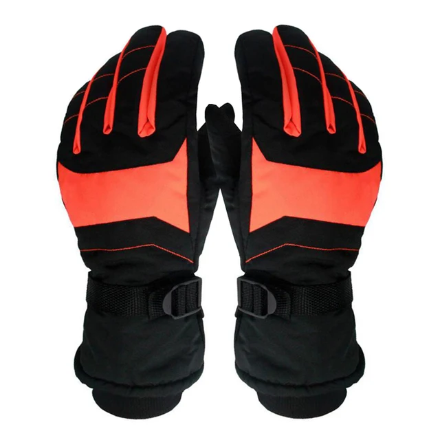 US $8.41 Top Quality Warm Ski Gloves Breathable Winter Snowboard Gloves Men Women Outdoor Sports Skiing Moto