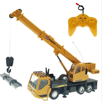 

1:24 Remote Control Car Toy Truck Crane Simulation Lift Crane Model Wireless Remote Control Car With Light Music Children's Toys