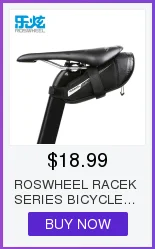 Excellent ROSWHEEL 1.2L Portable Waterproof Bike Saddle Bag Cycling Seat Pouch Bicycle Tail bags Rear Pannier Cycling equipment 22
