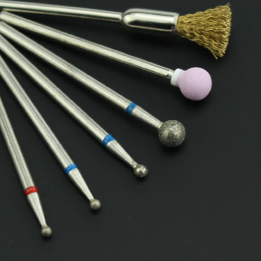 Набор фрез для маникюра комплект из 6 типов фотографий аксессуары удаления геля