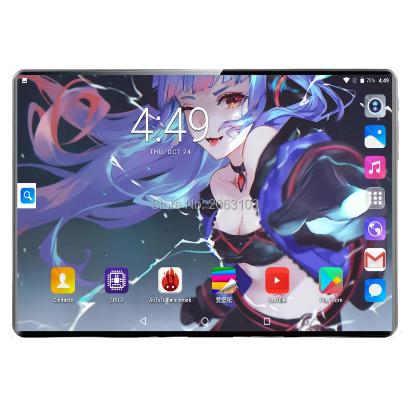 

Tablets 8GB 128GB Android 9.0 Tablet 10.1 inch IPS Super Tempered Glass Phone Call 3G 4G Tablet Octa Core Dual SIM Card WiFi GPS