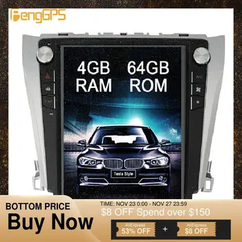 

Android 8.1 Tesla-style Vertical Screen Sat Navigation for Toyota Camry Aurion 2012-2016 Audio Player In-dash Carplay 1920*1080