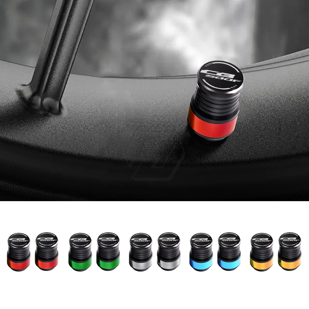 

For Honda CB500F CB500 F CNC Aluminum Motorcycle Wheel Tire Valve caps cover CNC 5 color