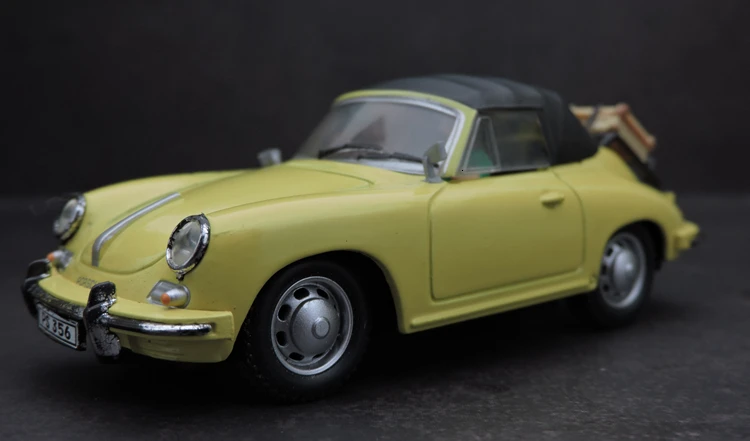 1/43 Редкие новые образцы литье металла под давлением классический немецкий 356 ретро автомобиль домашний дисплей Коллекция игрушки для детей