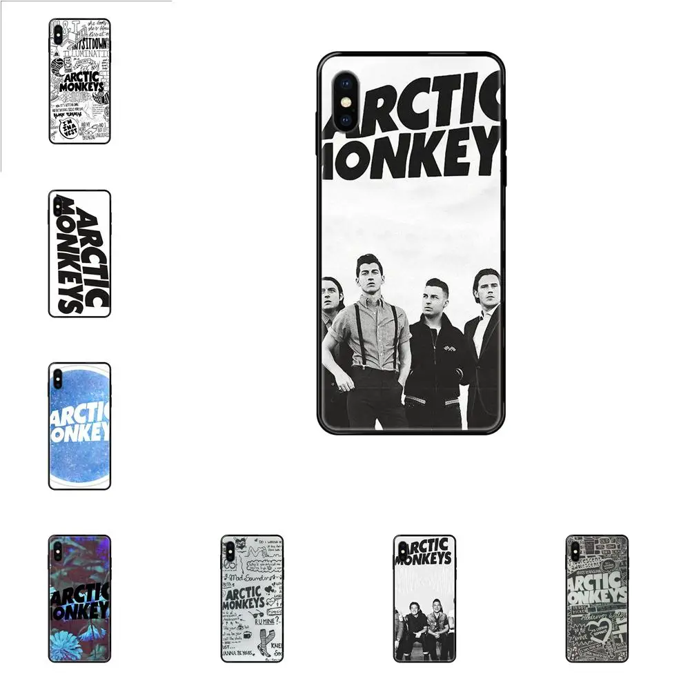 For iPhone 11 12 Pro 5 5S SE 5C 6 6S 7 8 X XR XS Plus Max Diy Luxury High-End Protector Soft Phone Case Arctic Monkeys Logo For iPhone 11 12 Pro 5 5S SE 5C 6 6S 7 8 X XR XS Plus Max Diy Luxury High-End Protector Soft Phone Case Arctic Monkeys Logo