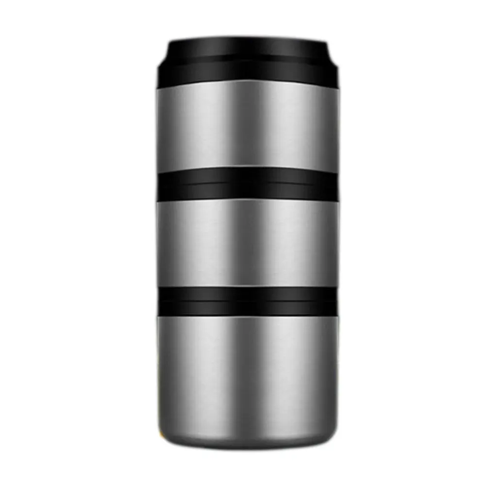 

Bento Stainless Steel Vacuum Insulated School Storage Heat Preservation Food Container Business Cooler Lunch Box Multi Layer