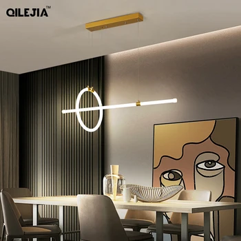 

New Creative Pendant Light Modern LED Hanging Lamps Home Decorative Lighting Fixtures For Kitchen Dining Room Parlor AC90-260V