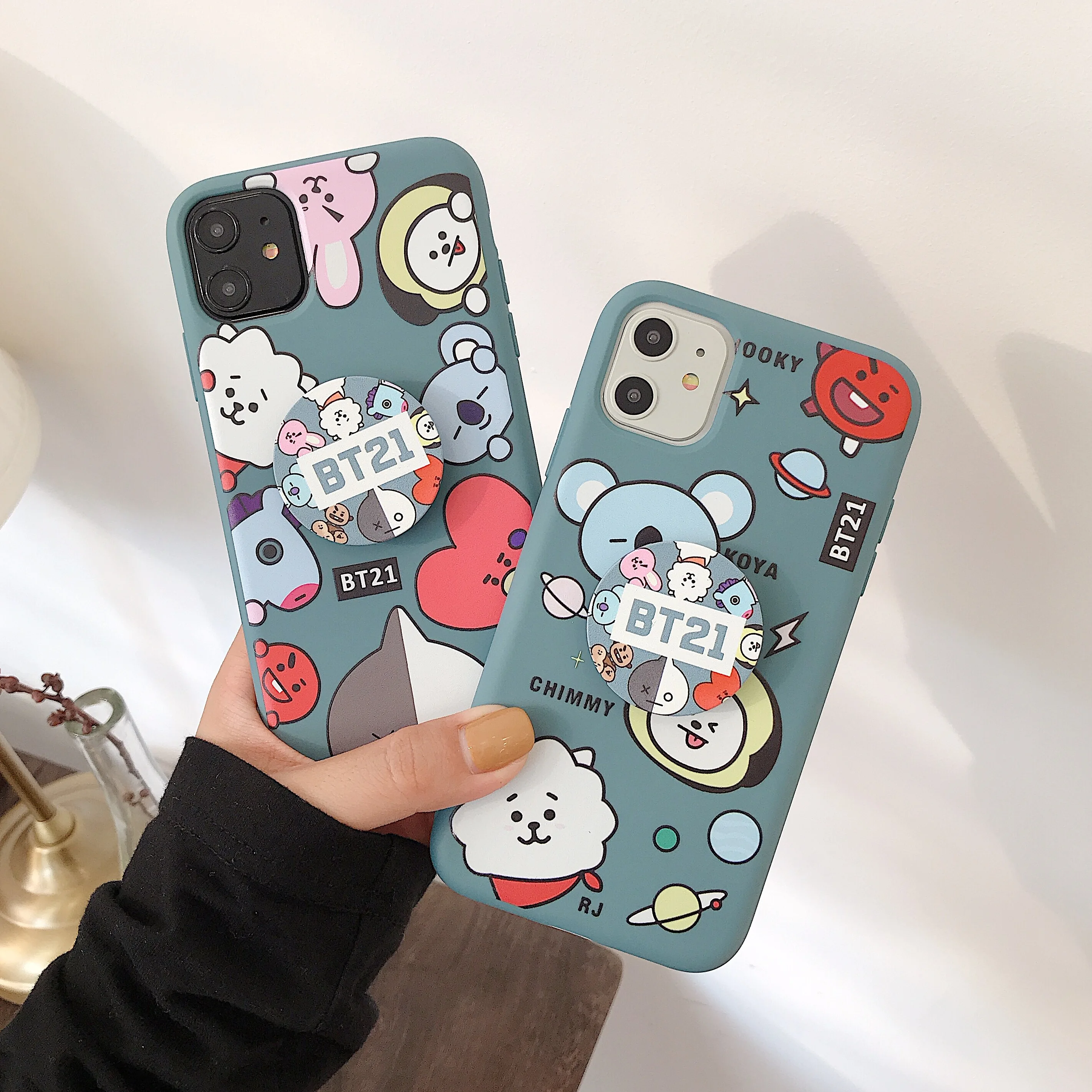 DIY Cute Cartoon Stand Holder Letter Phone Case For iphone 11Pro max 6 7 8 Plus XR XS MAX XS X 11Pro Phone Cover Coque DIY Cute Cartoon Stand Holder Letter Phone Case For iphone 11Pro max 6 7 8 Plus XR XS MAX XS X 11Pro Phone Cover Coque