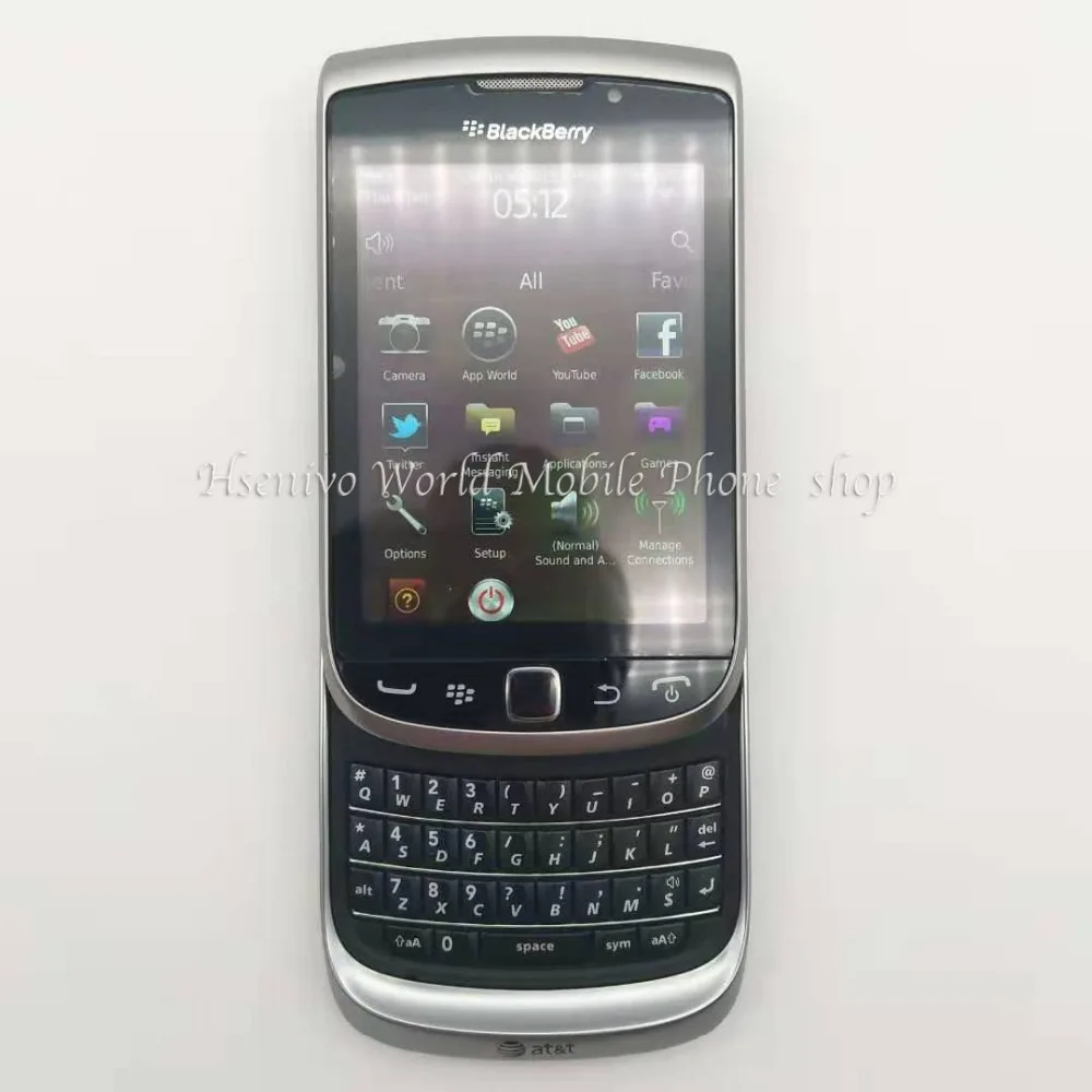 BlackBerry Torch 9810 Refurbished- Original BlackBerry 9810 Smartphone Unlocked 3G Wifi GPS 8GB Storage Cellphone android cell phones for sale