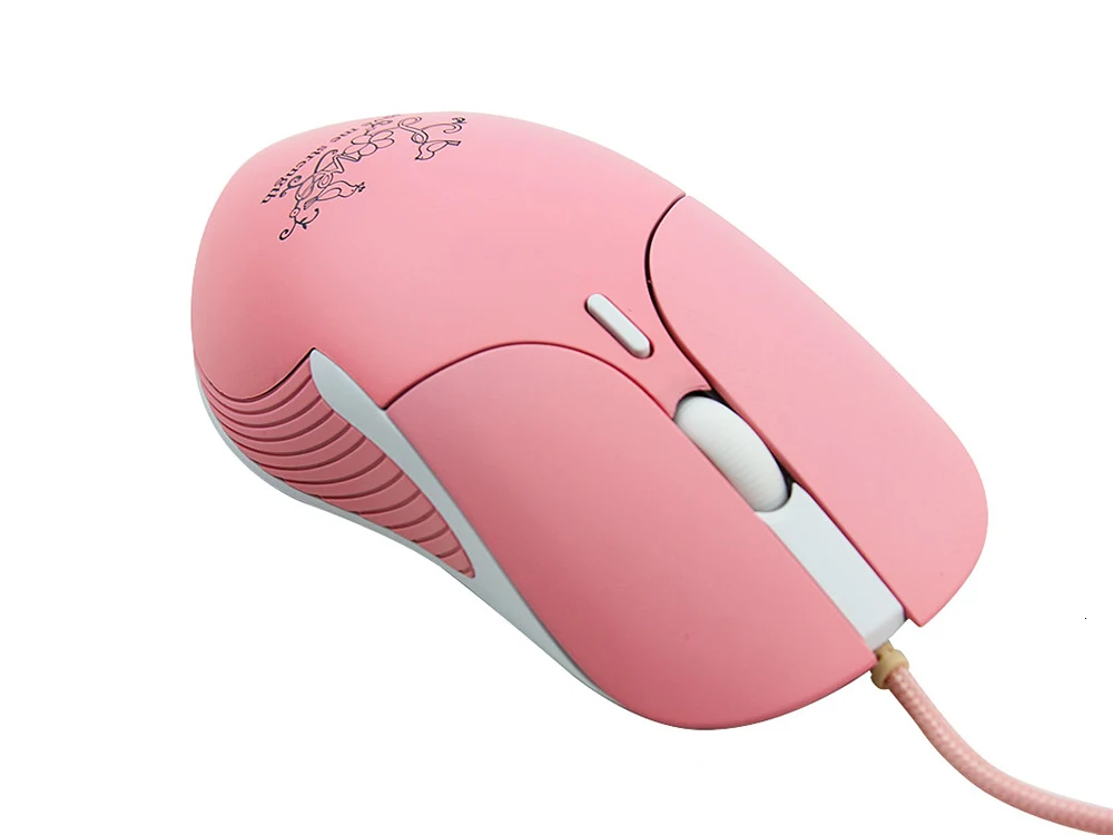 Pink Mouse Wired Gaming Mouse