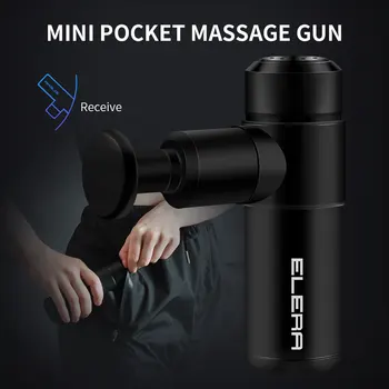 

2020 NEW ! Mini Electric Massage Gun Deep Muscle Fascial Body Tissue Percussion Small Fitness Equipment Acid Relief Pain Relax