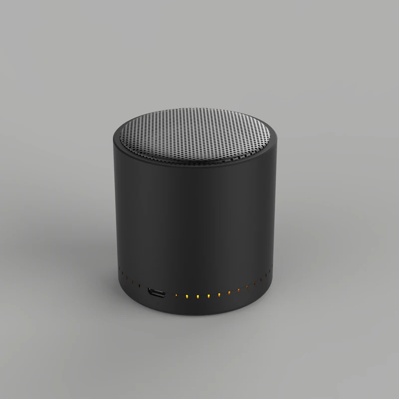 black-1pcs Новинка, мини-динамик, Bluetooth, беспроводной динамик, поддержка TWS, музыка, стерео, объемный, портативный динамик, AUX, USB, для офиса, путешествия - Цвет: black-1pcs