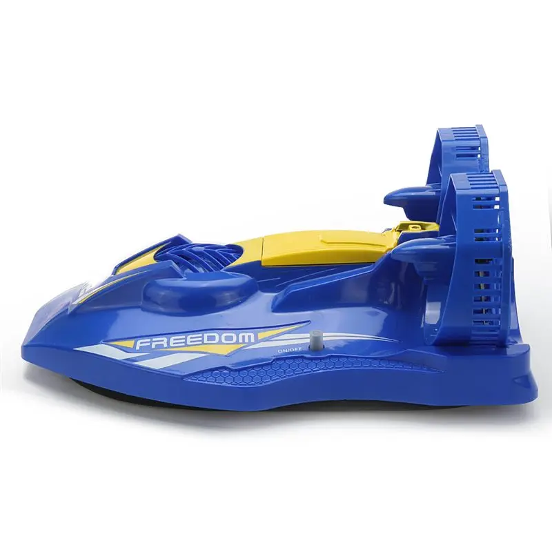 TKKJ RC Boat A1 2.4G 4CH RC Control Twin-propeller Hovercraft EP Amphibious High Quality Boat with Double Motors RTR Model Toy TKKJ RC Boat A1 2.4G 4CH RC Control Twin-propeller Hovercraft EP Amphibious High Quality Boat with Double Motors RTR Model Toy