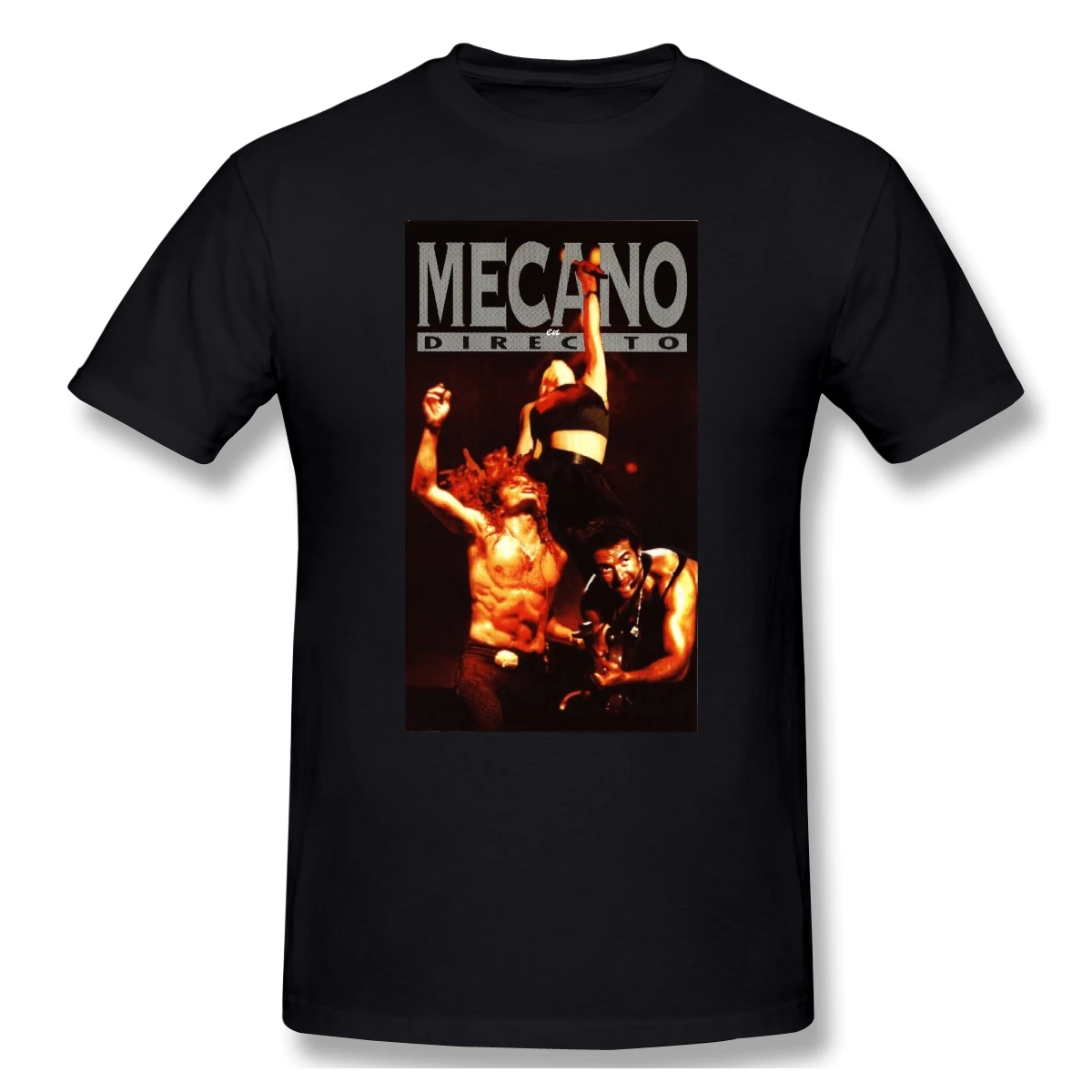 Mecanos Bands Fitness Novità Grafica Pratica Camicia Usa Taglia T16