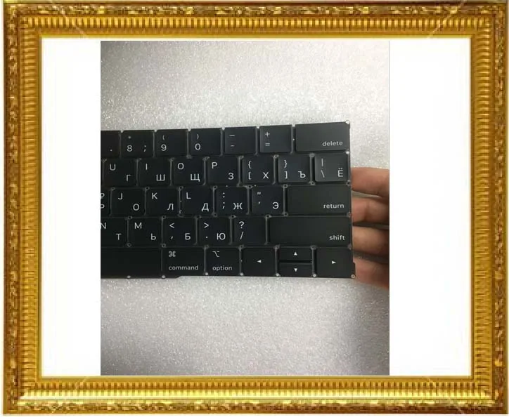 A2159 клавиатура для Apple MacBook Pro 1" retina A2159 клавиатура Русский Стандарт RU с маленькими клавишами ввода года