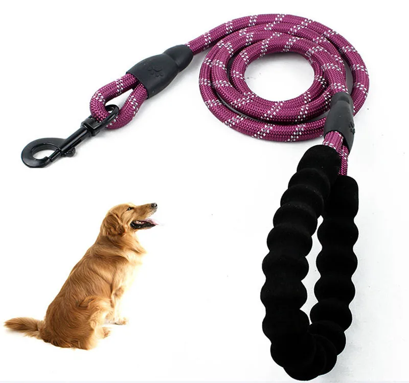 

Pet Products Dog Leash For Small Large Dogs Leashes Reflective Dog Leash Rope Pets Lead Dog-Collar Harness Nylon Running Leashes