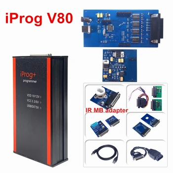

Newest iPROG+ Key Programmer iProg V80 Supports IMMO/Mileage Correction/Airbag Reset Replace Carprog/Digiprog/Tango