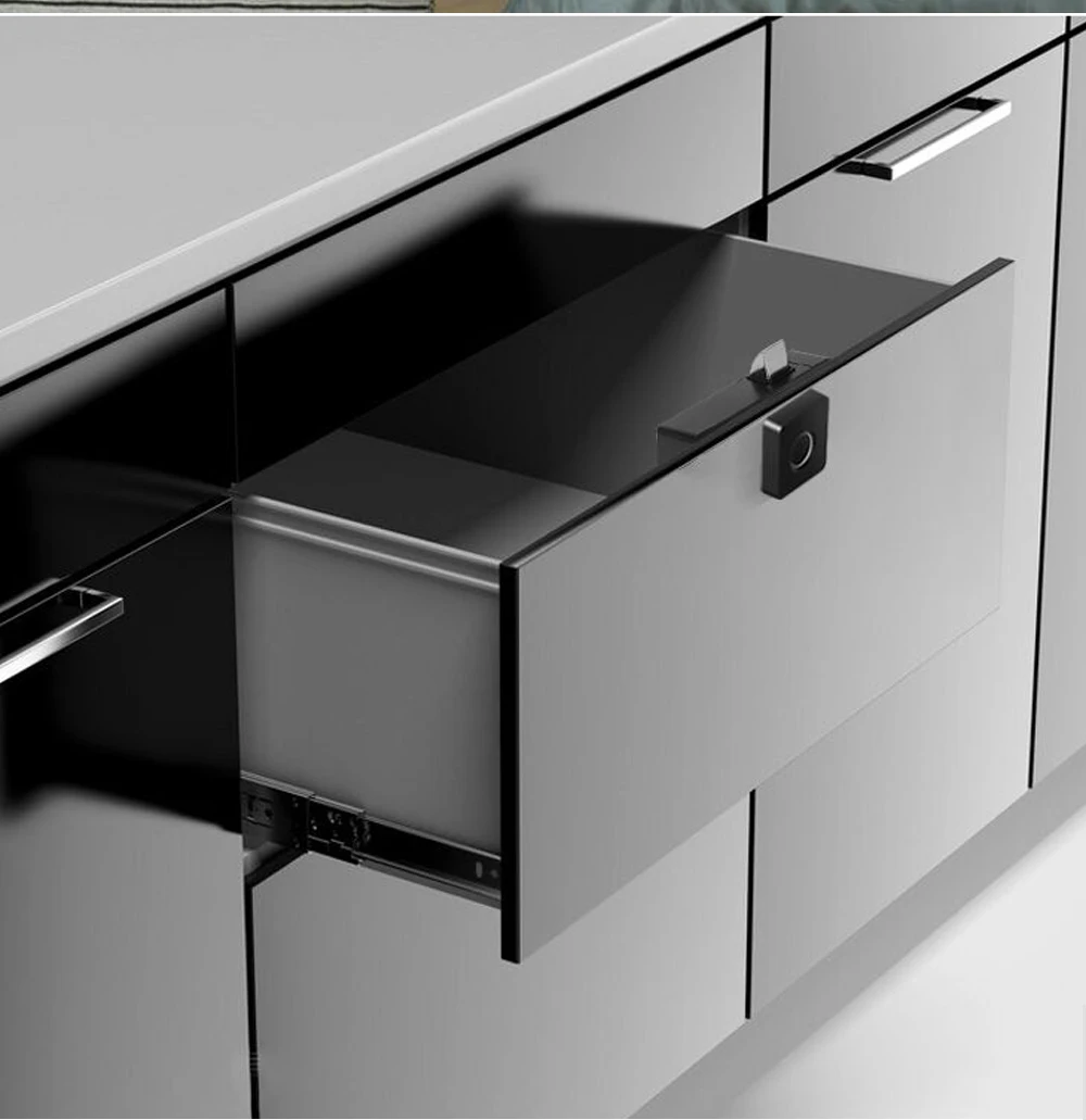 da porta do armário fechadura da impressão digital da gaveta inteligente