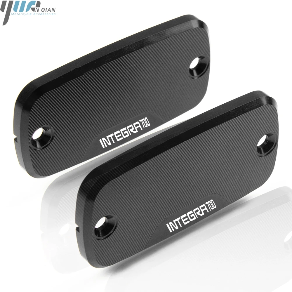 

Motorcycle Aluminum Power Part Front clutch Brake Reservior Fluid Cap Cover Master Cylinder Plug For Honda Integra 700 2012-2013